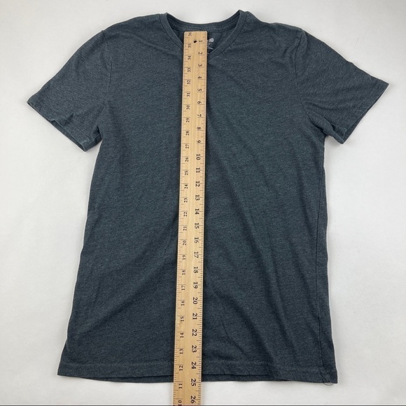 Mossimo Tshirt Womens Medium Gray Vneck Short Sleeve - Picture 7 of 7